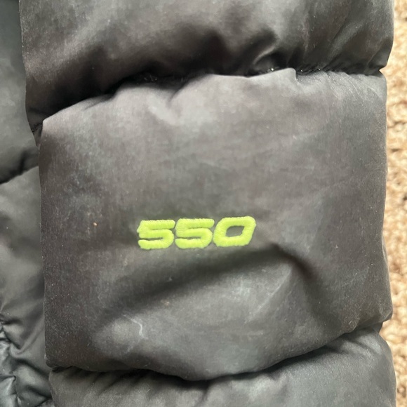 Boys The North Face Puffer Jacket 550 - Picture 4 of 5